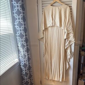 SHEIN Pleated Formal Dress